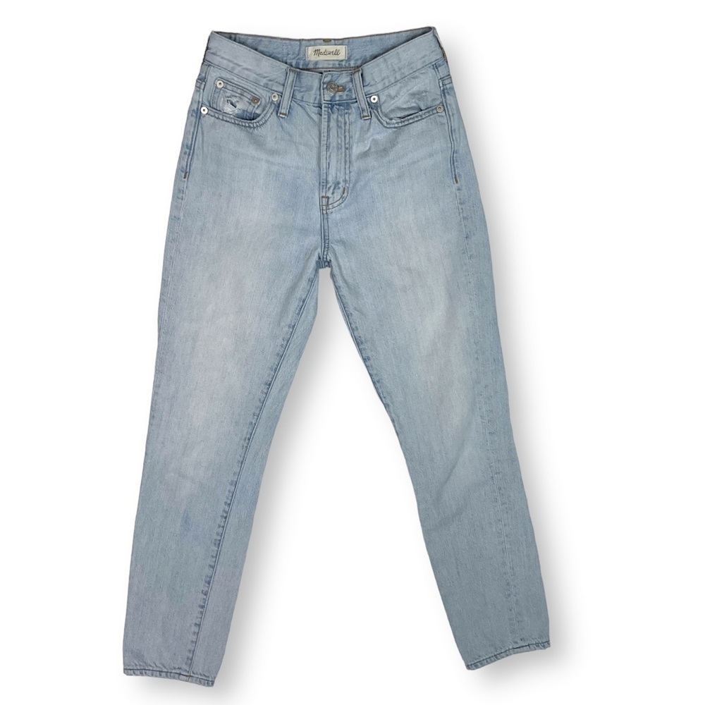 Madewell Perfect Summer Jean High Rise Ankle Light Wash Sz 24 - Picture 3 of 13